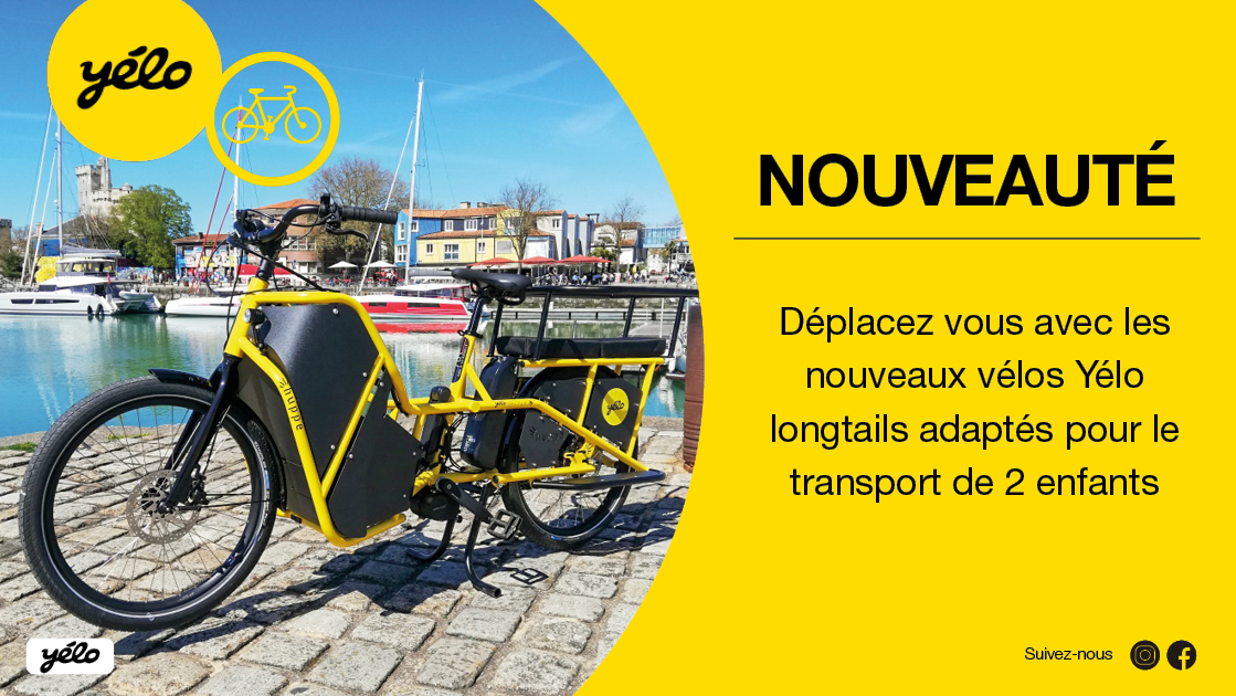 Découvrez les nouveaux vélos longtails Yélo Yélo